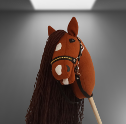  vikta Hobby horse Chestnut A3 mret